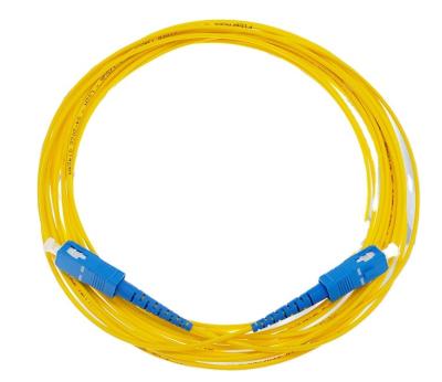 China FTTX FTTH Moder Fiber Optic Cable Patch Cod Ftth Drop Cable Single Patch Cord High Quality ABS/pc for sale