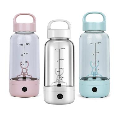 China Viable Fitness Electric Protein Shaker Bottle Mixing Cup Automatic Self Set Rechargeable Electric Protein Shaker Bottle for sale