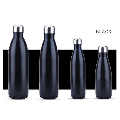 China Bpa Free Viable Vacuum Flask Leak Proof Double Wall 500ml Insulated Cola Water Bottles Stainless Steel Cola Shaped Sport Bottle for sale