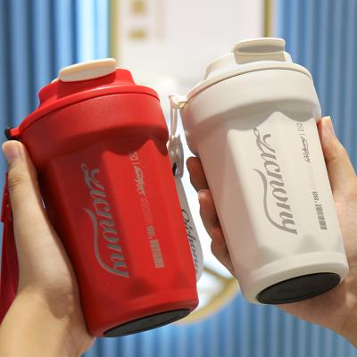 China Stocked Thermal Insulated Coffee Tea Mug Thermal Coffee Mug Stainless Steel Thermo Mug With Lid for sale