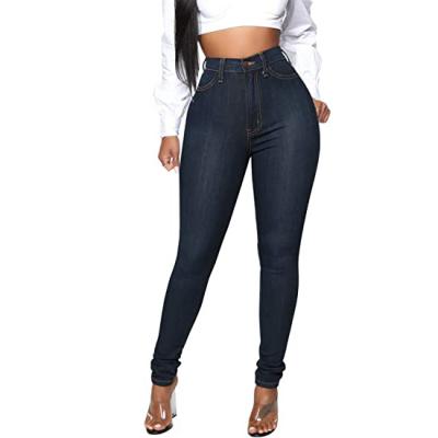 China Street Style Casual Slim Fit Viable Hip Lift Small Women Jeans Pencil High Waist Stretch Skinny Women Jeans for sale