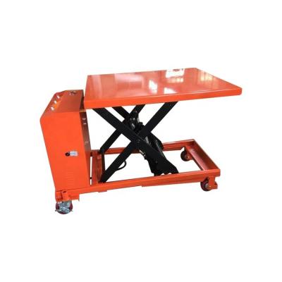 China Hotels Electric hydraulic lifting platform 400kg weight china hot sale lift table for sale