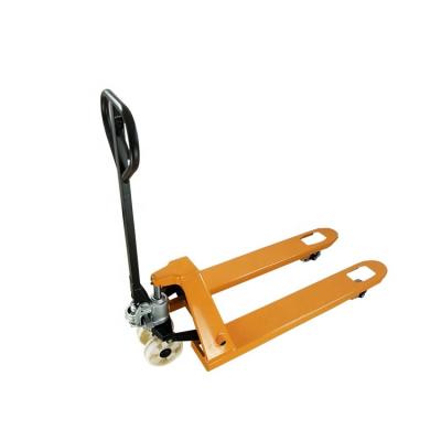 China Hotels manual hydraulic hand pallet truck with CE 3Ton 200mm nylon wheel Pallet Truck for sale