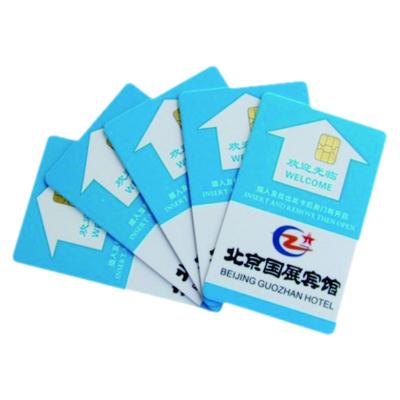 China Compatible to Atmel AT24C512 FM24C512 Atmel AT24C512 Compatible Contact IC Card for Bank Payment System Hotel Access Control Medical Insurance Credit Cards for sale