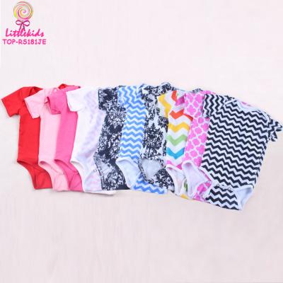 China Cotton Short Infant Baby Wear Summer Toddler Onesie Romper Breathable Baby Body Suit for sale