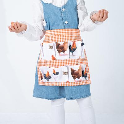 China Durable/Washable Eggs Gathering Gathering Duck Goose Eggs Housewife Farmhouse Kitchen Workwear Home Kitchen Supplies Turnout Apron for sale