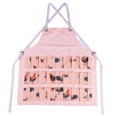 China Durable/Washable Sleeveless Bib Eggs Collecting Holding Working Aprons Chicken Farm Apron Goose Egg Collection Aprons for sale