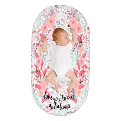 China Newborn Crib Sheet Moses Basket Sheet Fitted Cradle Baby Blanket Foldable Removable Crib Sheet for sale