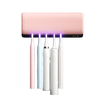 China High Quality PC Toothbrush Holder Wall Mounted Sterilization All In One Electric Toothbrush Sterilizer for sale