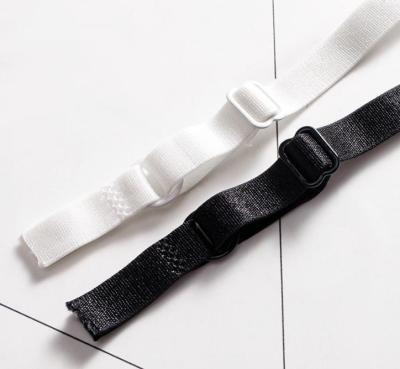 China Polyester Elastic Band Underwear Smooth-Surface Adjustable Shoulder Straps Adjustable Non-slip Vest Sling Bra Straps for sale