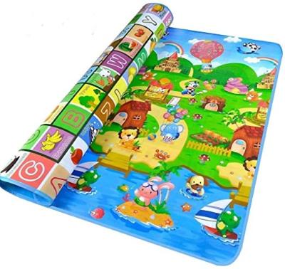 China Large Foam Toy Children's Play Mat Double Sided Non-Toxic Toy Baby Educational Educational Blanket Play Mat for sale