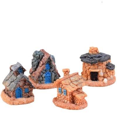 China Modern Stone Garden House Decoration Micro Resin Miniatures Resin Fairy Crafts for sale