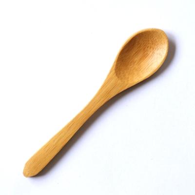 China Viable High Temperature Resistance Bamboo Spoon For Infant Spoon Good Sharp Handle Bamboo Spoon for sale