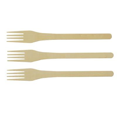 China Sustainable Food and Beverage Industry USES Disposable Bamboo Forks Fruit Bamboo Fork for sale