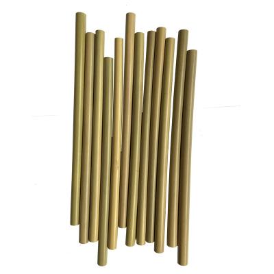 China Quantity Sustainable Biodegradable Natural Natural Drinking Accessories Customized China Bamboo Packing Straw for sale