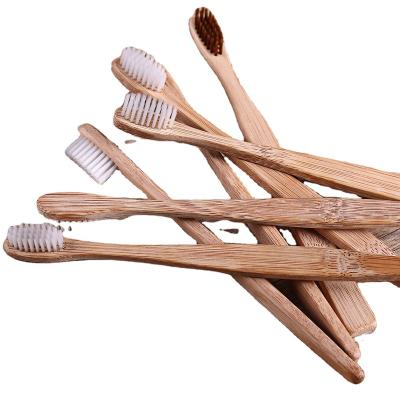 China High quality bamboo toothbrush battery operated clean and hygienic reuse bamboo dessert cutlery production for sale