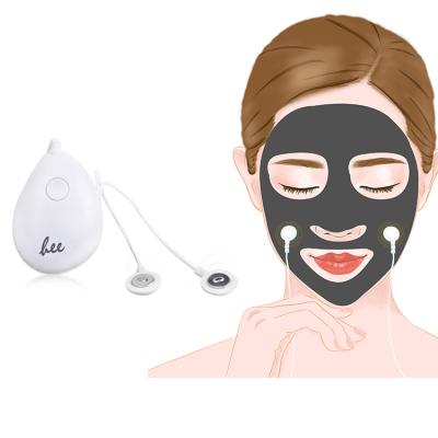 China Promote Vibrating HEE Ems Face Microcurrent Massager Absorption Beauty Device Massager Skin Care Home Use Beauty Equipment for sale