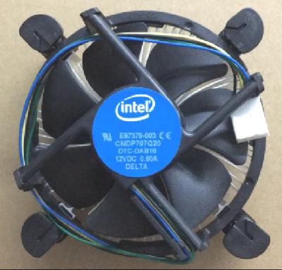 China 45CFM van Intel de Stille cpu Koelere Zuivere Stille cpu Ventilator van de het Koperbasis voor Desktop Te koop