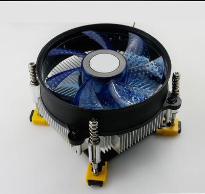 China Tower Heatpipe Intel Quiet CPU Cooler 12V Low Power Built In Leds for sale