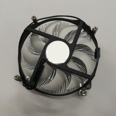 China Aluminum Intel Quiet CPU Cooler With Led Colorful Light High Speed for sale