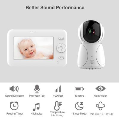 China Sumond video audio wifi baby monitor lcd baby camera monitor wireless 4.3 inch baby monitor for sale