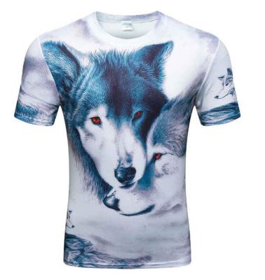 China Latest Design Anti Shrink China Customized Digital Sublimation 3d Printing T-shirt Tank Top for sale