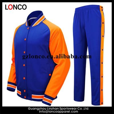 China New Design Antibacterial High Quality Designer Tracksuits Polyester OEM Soccer Tracksuit Custom Design Your Own Tracksuit For Men for sale