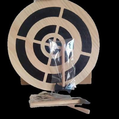 China China Factory Direct Wholesale Spot Knife Throwing Wooden Target Handle Home Decoration for sale