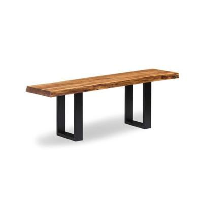 China HANYEE Single Custom Designed Solid Wood For Movable Plank Iron Stool for sale