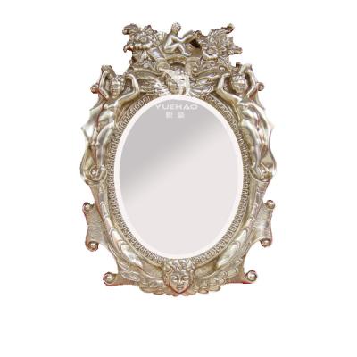 China Classic Handmade Wall Living Room Mirror Frame Polyurethane Molding Frame for sale