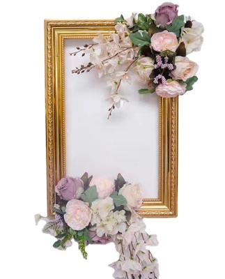 China Vintage Customized Wedding Decorations Vintage European Wooden Painting Frame for sale