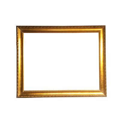 China Vintage No Cut Bow 6cm Border Width Customized Wood Frame Painting Decor for sale