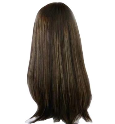 China Best Selling High Quality Wholesale Lace Top Hair Cuticle Clean Soft Jewish Wigs for sale