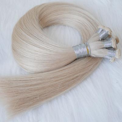 China Best Selling Clean Soft Hand Tied Weft Human Cuticle Aligned Hair Weft Extensions for sale