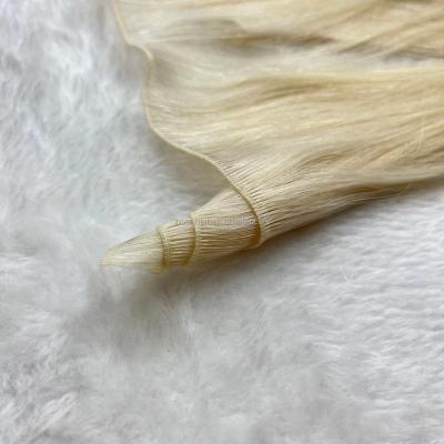 China 2022 Russian Newest Genius Weft 100% Clean Soft Hair Weft Genius Hair Weft Extensions Good Quality for sale