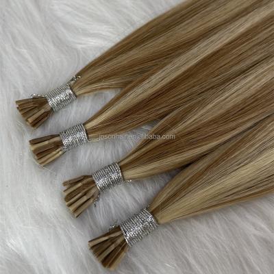 China Natural Wave Factory Wholesale Price I Tip Hair Extensions In Russian Ombre Color Hair Stick Tip Hair Extensions for sale