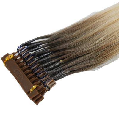 China 100% Clean Soft Cuticle Aligned Hair Extension 6D Hair Extension for sale