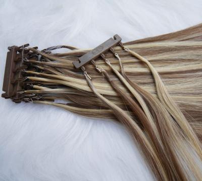 China Clean 2nd Generation 6D Hair Extensions Keratin Soft Hair Extensions 2nd Generation 100% Hair Extensions for sale