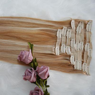 China Clean Soft Cheap Price Chinese Virgin Remy Hair Clip On Hair Extensions for sale