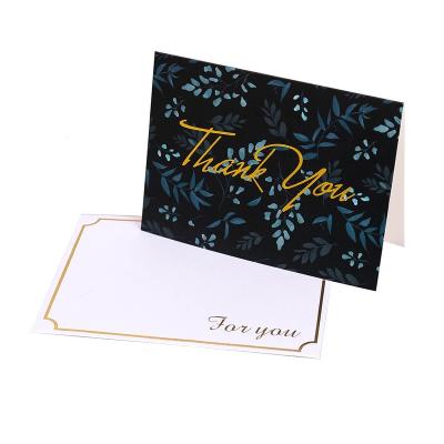 China Custom Brozening Items Happy Birthday Fashion Wish Wrapping Mini Greeting Card for sale