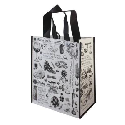 China High Quality Eco-Friendly Promotional Reusable Eco-Friendly Gift Eco-Friendly Delivery Bag Tote Grocery Nonwoven Shopping Bag With Handle for sale