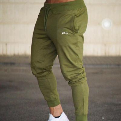 China 2020 New Anti-Wrinkle Business Fashion 4 Color Custom Made 100% Cotton Sweatpants Waist Joggers Men Casual Outdoor Casual Sweatpants Trousers for sale