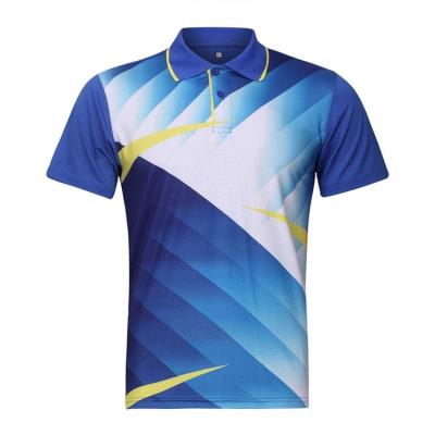 China Hot Selling Colorful T-Shirts Anti-Shrink Polo Custom Printing Short Sleeve Plains Latest Design Men's Polo Shirt for sale