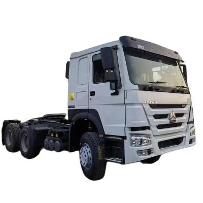 China Used Sinotruk HOWO 6X4 10 Wheelers 371HP Horse Truck Tractor Towing Trailer Head Truck For Sale 6800x2496x3200 for sale