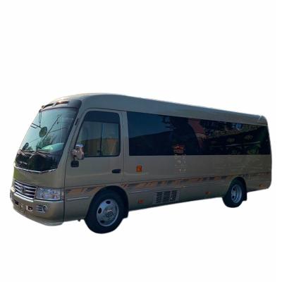 China Good price used model toyota coaster 30 seater 2023 bus toyota vehicle for sale < 4L for sale