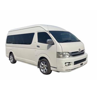 China Used Toyota Mini Bus HIACE 15 poses white color - Toyota Hiace Van 5915*2040*2632mm for sale