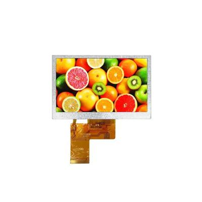 China 4.3 inch 480x272 tft lcd display module screen with resistive touch screen 4.3