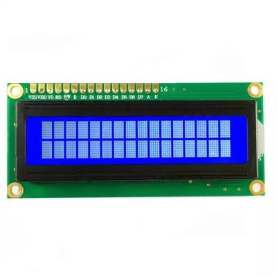 China factory price blue lcd 1602 character 16x2 lcm lcd display module 16*2 for sale