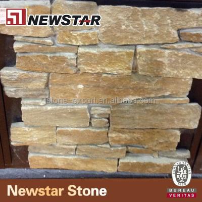 China Good wall decoration price of quartzite stone products for sale