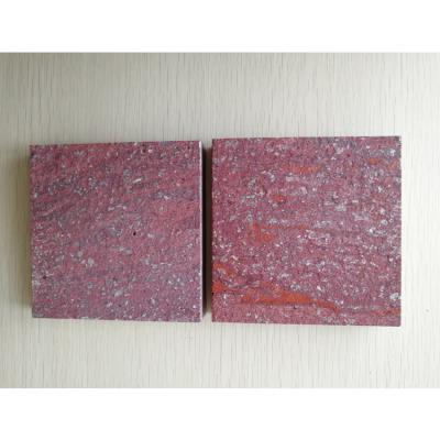 China Flamed Red Granite Non-Slip Porcelain Paving Granite Paver Stone Mangroove Non-Slip Imperial Tiles Traditional Outdoor Dark Red Imperial for sale